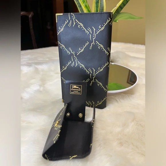 TWO..Longchamp Black and Gold Wallet Set🥳🥳❌❌ - Picture 8 of 9